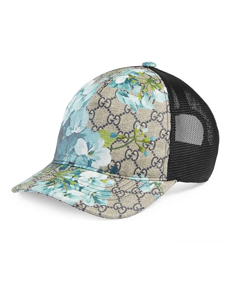 gucci baseball hat blue|Gucci baseball cap women's.